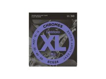 D'Addario ECG24 Muta di corde per chitarra elettrica Chromes Jazz Light 011-050