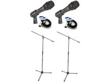 OQAN QMD01 BASIQ Microfono dinamico + Asta RSM180 + cavo xlr xlr 2pcs