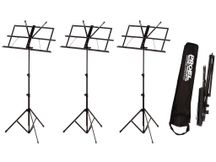 Proel RSM300 Leggio leggero e pieghevole con borsa Bundle 3 pcs