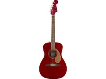 Fender Malibu Player Candy Apple Red Chitarra acustica elettrificata rossa