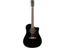 Fender CD60SCE Black Chitarra acustica elettrificata nera
