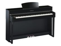 Yamaha Clavinova CLP635PE Polished Ebony Pianoforte digitale nero lucido