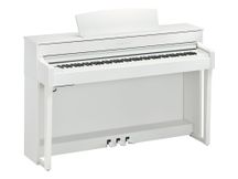 Yamaha Clavinova CLP645 White Pianoforte digitale bianco