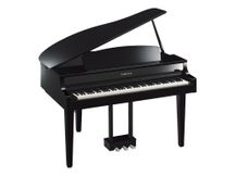 Yamaha Clavinova CLP665GP Polished Ebony Pianoforte digitale a coda nero lucido