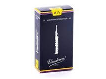 Vandoren Traditional SR2025 ance per Sax Soprano in Sib n. 2 ½ (Confezione da 10)