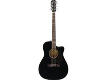 Fender CC60SCE Concert Black Chitarra acustica elettrificata Nera