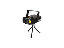 Ibiza LAS-S130RG-Multi Black Mini Firefly Laser Effect Rosso/Verde