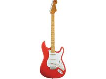 Fender Classic Series 50's Stratocaster MN Fiesta Red Chitarra elettrica rossa con borsa