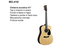 DAM MG420CEQ Natural Chitarra acustica elettrificata naturale