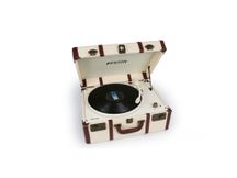 FENTON RP145 Giradischi USB con valigia Vintage e altoparlanti integrati