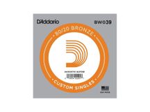 Corda singola per chitarra acustica D'Addario 80/20 039