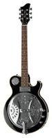 Harley Benton Custom Line ResoKing BK Chitarra elettrica resofonica nera B-stock