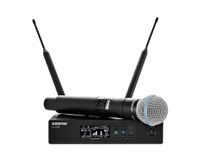 Shure QLXD24E / BETA58 Radiomicrofono wireless palmare per voce