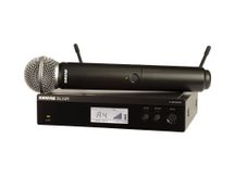 Shure BLX24RE / SM58 Radiomicrofono wireless palmare per voce montabile a rack