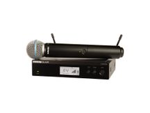 Shure BLX24RE / BETA58 Radiomicrofono wireless palmare per voce montabile a rack