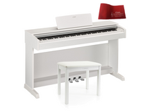 YAMAHA YDP143 White Pianoforte digitale bianco + Panca B1WH