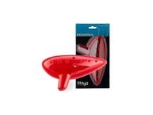 Stagg OCA-PL RD Ocarina in plastica rossa