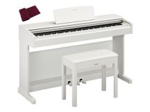 YAMAHA YDP144 Arius White Pianoforte digitale bianco + panca