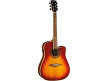 Eko One D CW EQ Vintage Burst Chitarra Acustica elettrificata