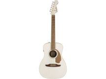 Fender Malibu Player Arctic Gold Chitarra acustica elettrificata bianca
