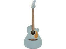 Fender Newporter Player Ice Blue Satin Chitarra acustica elettrificata