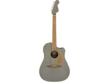 Fender Redondo Player Slate Satin Chitarra acustica elettrificata grigia