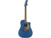 Fender Redondo Player Belmont Blue Chitarra acustica elettrificata blu