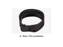 Stefy Line 603A Tracolla imbottita per chitarra Nero / Arcobaleno
