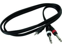 RockCable RCL20913 D4 Cavo audio 2 Jack - mini jack 1.8 mt