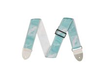 Fender Custom Monogrammed Strap Daphne Blue Tracolla per chitarra