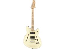 Fender Squier Affinity Starcaster MN Olympic White Chitarra semiacustica bianca