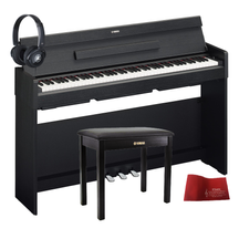 Yamaha YDPS34 Arius Black Pianoforte digitale nero + panca + cuffie + copritastiera omaggio