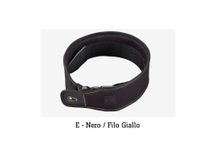 Stefy Line 603E Tracolla imbottita per chitarra Nero / Giallo