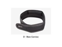 Stefy Line 403D Tracolla imbottita in ecopelle per chitarra Nero Corvino