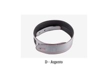 Stefy Line 602D Tracolla imbottita in ecopelle per chitarra Argento