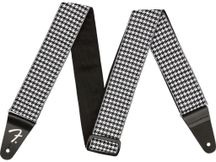Fender Houndstooth Jacquard Strap White Tracolla per chitarra