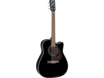 Yamaha FX370C Black Chitarra acustica elettrificata