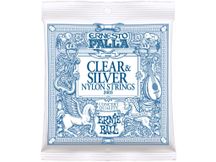 Ernie Ball 2403 Clear & Silver Muta di corde per chitarra classica