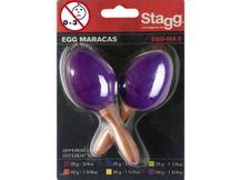 Stagg EGG-MA S/PP Purple Uova Maracas in plastica