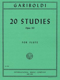 Gariboldi - 20 Studies Op. 132 for flute