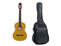 Darestone CG44NT Lefty Chitarra classica da studio Naturale Mancina + borsa + plettri omaggio