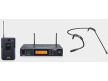 JTS RU-8011D/RU-850TB Bundle Radiomicrofono ad archetto Fitness wireless UHF