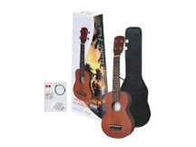 GEWA PURE Ukulele soprano Almeria Player Pack natural