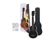 GEWA PURE Ukulele soprano Almeria Player Pack black