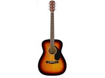 Fender CC60S Concert 3-Color Sunburst Chitarra acustica Sfumata marrone