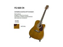 Dam FG668CN Natural Chitarra acustica naturale cutaway