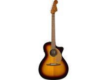 Fender Newporter Player Sunburst Chitarra acustica elettrificata