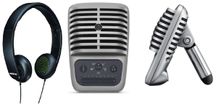 Shure Motiv MV51 + SRH145E Kit registrazione mobile Microfono digitale a condensatore + cuffie