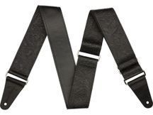 Fender Tooled Leather Strap Black Tracolla per chitarra