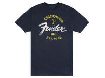 Fender Baja Blue T-Shirt M Maglietta Blu